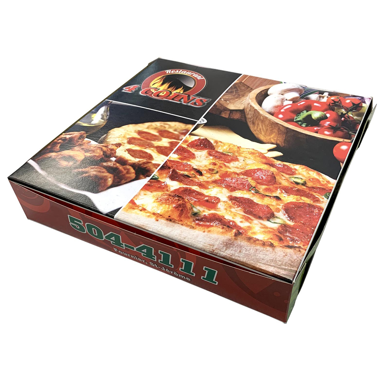 Boîtes à Pizza – Solution Print